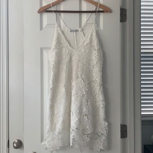 Zara white dress